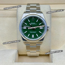 Rolex Oyster Perpetual Green 41 mm