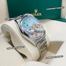 Rolex Oyster Perpetual Turquoise Celebration 41 mm
