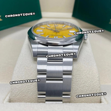 Rolex Oyster Perpetual Yellow 41 mm