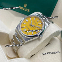 Rolex Oyster Perpetual Yellow 41 mm