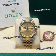 Rolex Datejust Yellow gold 36