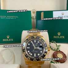 Rolex GMT-Master II Yellow Gold