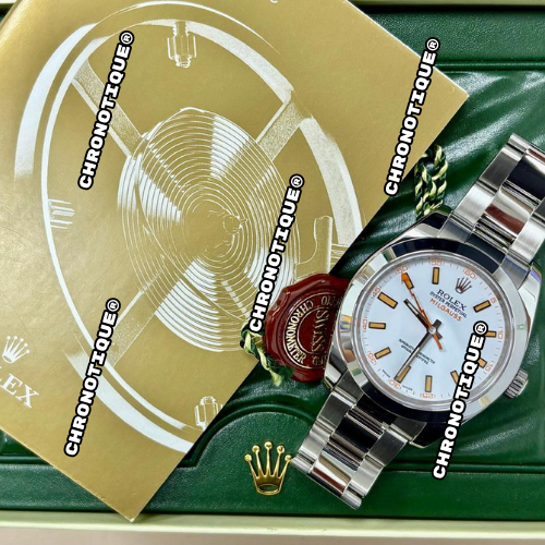 Rolex Milgauss Steel Yellow 40mm
