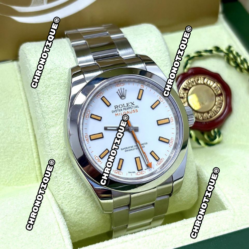Rolex Milgauss Steel Yellow 40mm