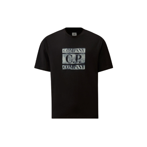 30/1 Jersey Short Sleeve Faded Logo T-Shirt