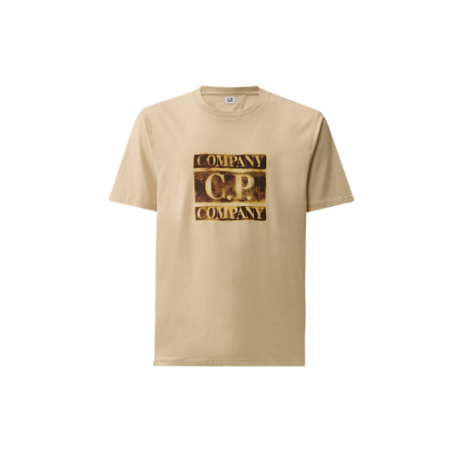 30/1 Jersey Short Sleeve Faded Logo T-Shirt