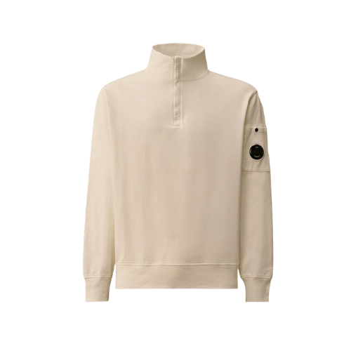 Light Fleece Half Zip Lens Sweatshirt