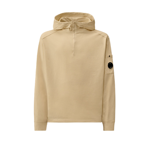 Light Fleece Half Zip Lens Sweatshirt