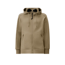 Diagonal Raised Fleece Goggle Sweatshirt