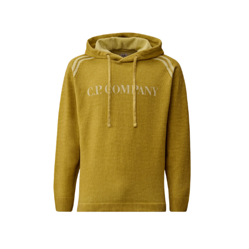 Cotton Chenille Double Dyed Hooded Sweater