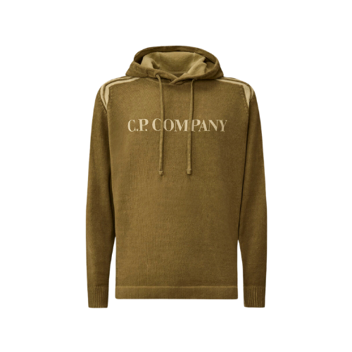 Cotton Chenille Double Dyed Hooded Sweater