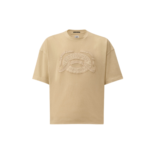 20/1 Jersey Short Sleeve Boxy Logo T-Shirt