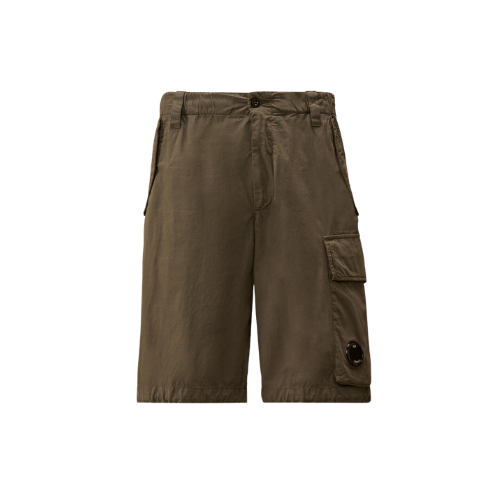 Cotton Rip-Stop Loose Lens Cargo Shorts