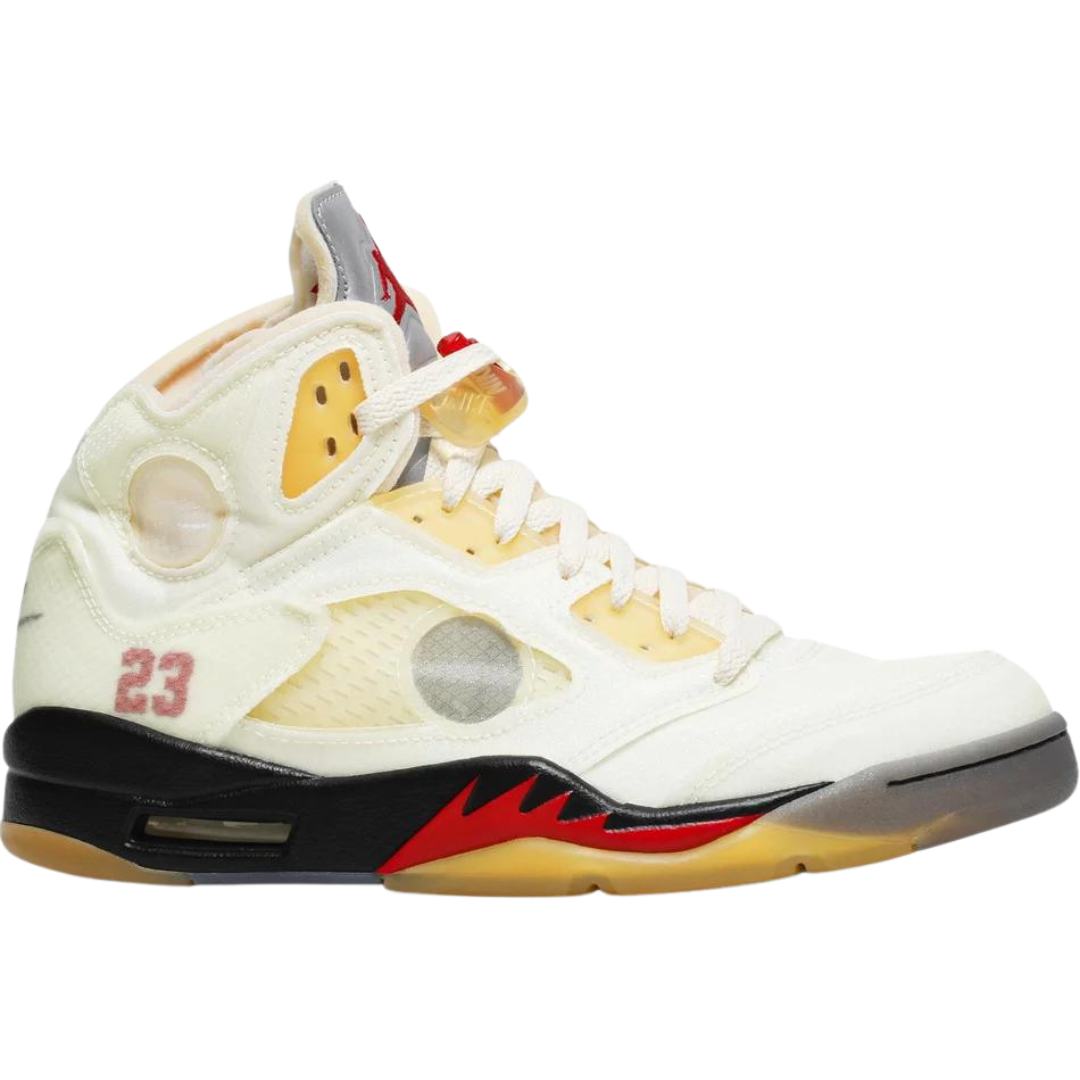 Off-White x Air Jordan 5 SP 'Sail'