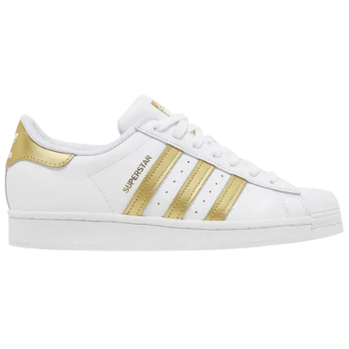 Adidas Superstar 'White Gold Metallic'
