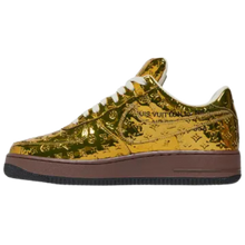 Louis Vuitton x Nike Air Force 1 Low 'Metallic Gold'