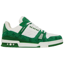 Louis Vuitton Trainer 'Green Monogram Denim'