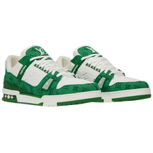 Louis Vuitton Trainer 'Green Monogram Denim'