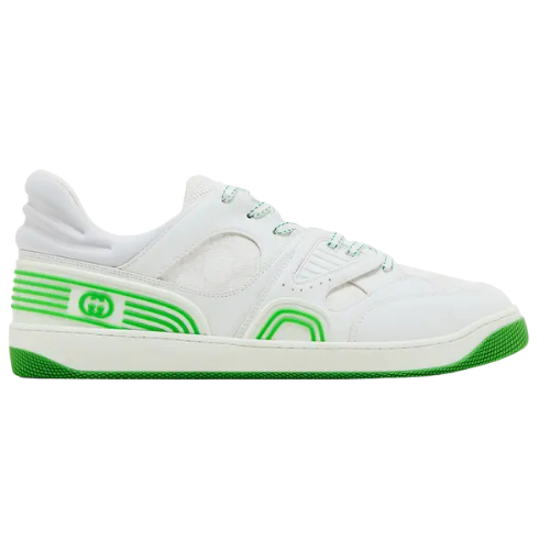 Gucci Basket Low 'White Demetra Green'