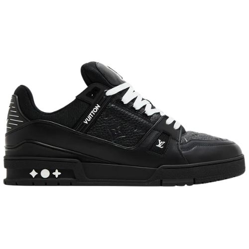 Louis Vuitton Trainer 'Embossed Monogram - Black'