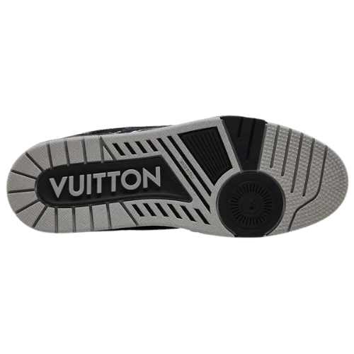 Louis Vuitton Trainer 'Black Monogram Denim'